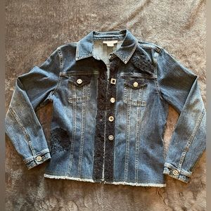 Denim Jacket Embellished